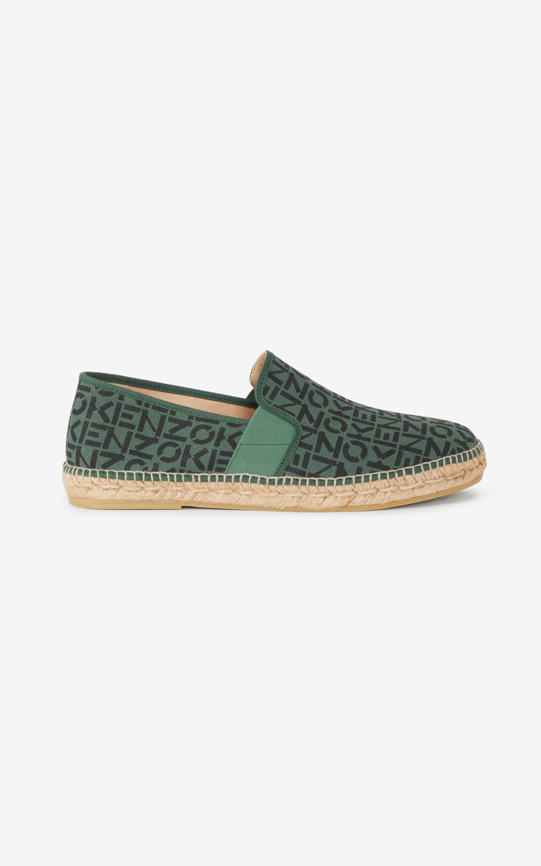 Alpargatas Kenzo Sport elasticated Masculino - Verdes Escuro | 863AQWEKD